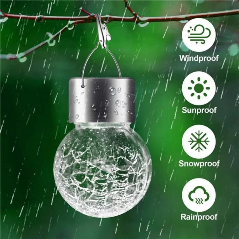 Solar Outdoor Lights Decorative 12 Pack, Hanging Solar Garden Lights Waterproof